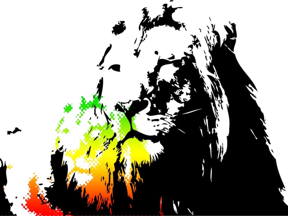 Tiger Animal Art Illustration In Painting Digital Style 09