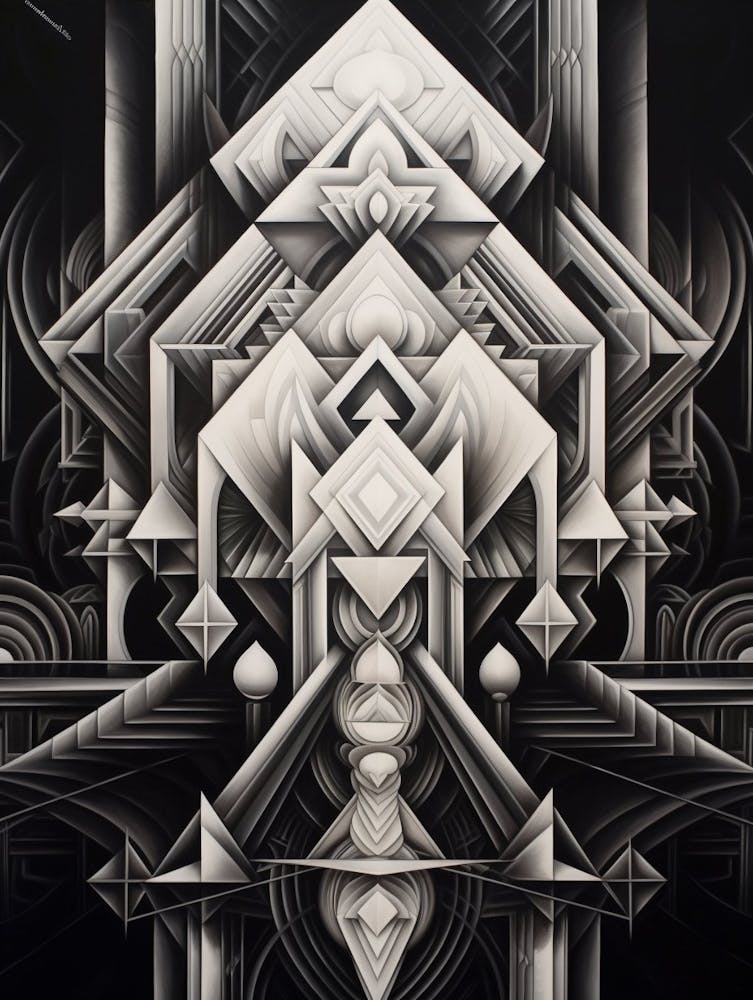 Geometric Reflections Abstract 5