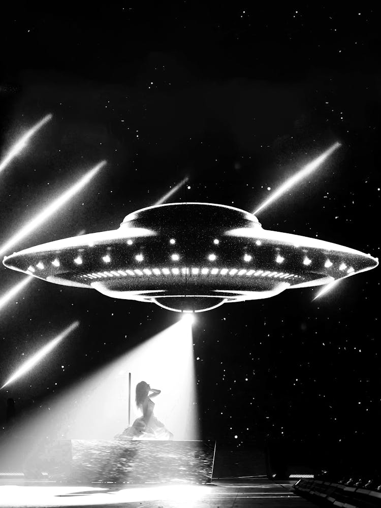 Taylor Swift  Down Bad From Ttpd  Eras Tour Ufo Space Set