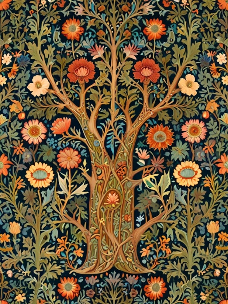 William Morris Tree Of Life 9