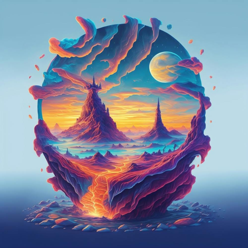 Psychedelic Landscape