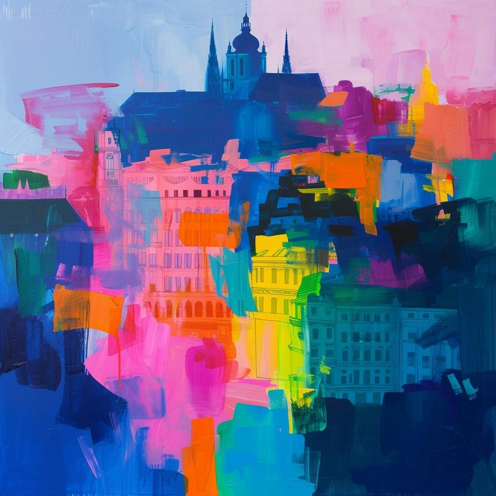 Abstract Travel Collection Vienna Austria 6