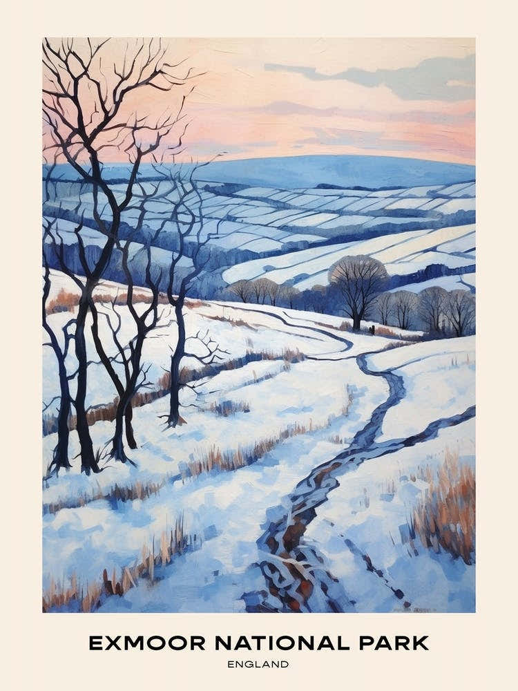 Exmoor National Park England 2 Poster
