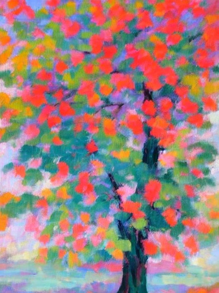 Cypress  Matisse Style Flower