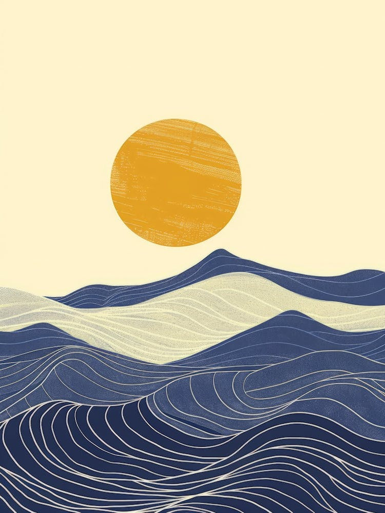 Ocean Waves Canvas Print