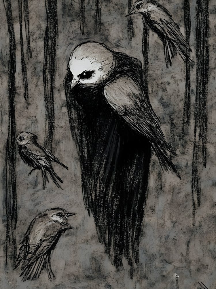 Owls In The Woods