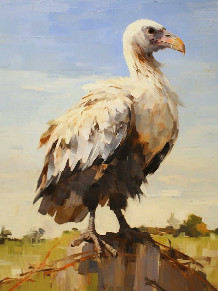 Bird Painting Vulture 2
