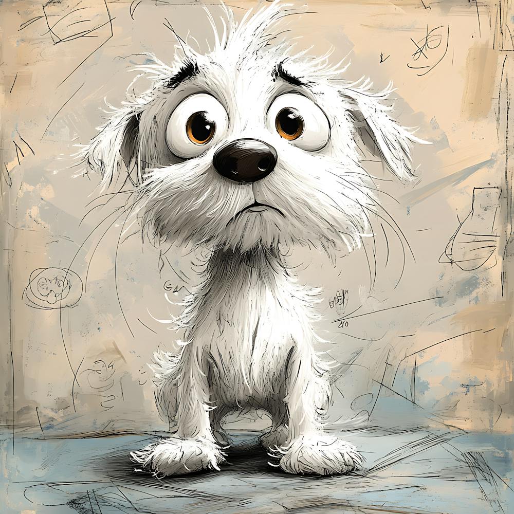Dog With Big Eyes