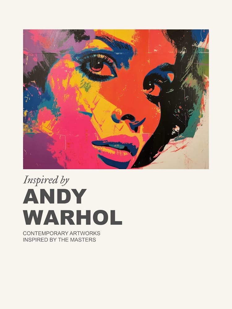 Museum Poster Inspired By Andy Warhol 1