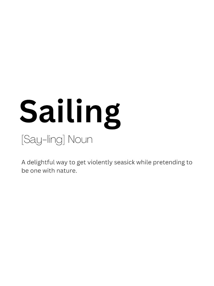 Sailing Definition Meaning