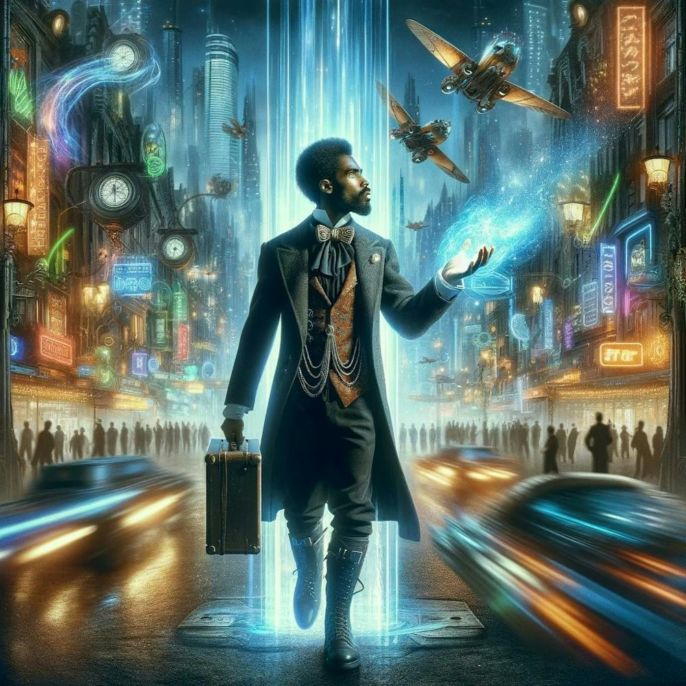 Chronos Wanderer: Glimpse into Tomorrow.