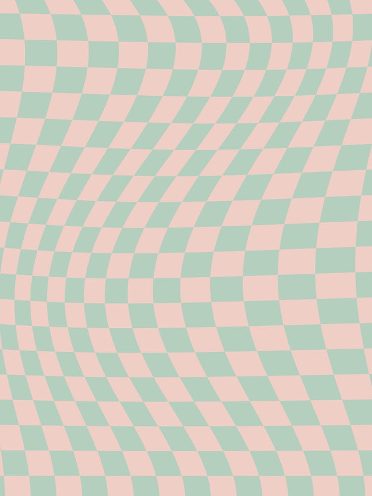 Check Twist Sage Green And Beige