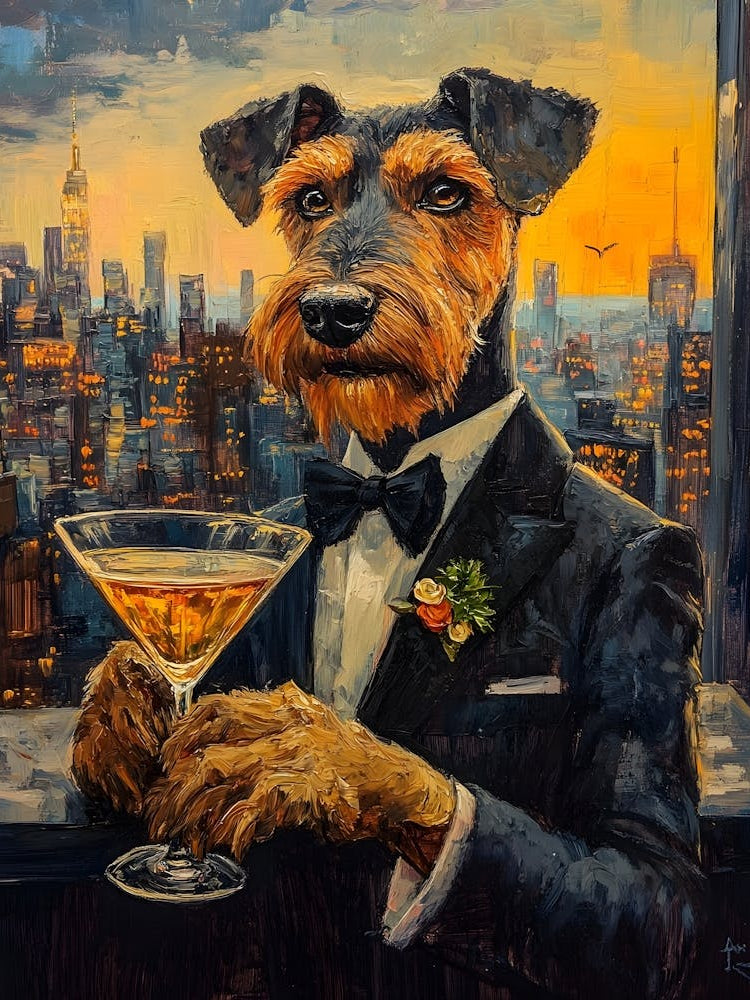 Sophisticated Airedale 3