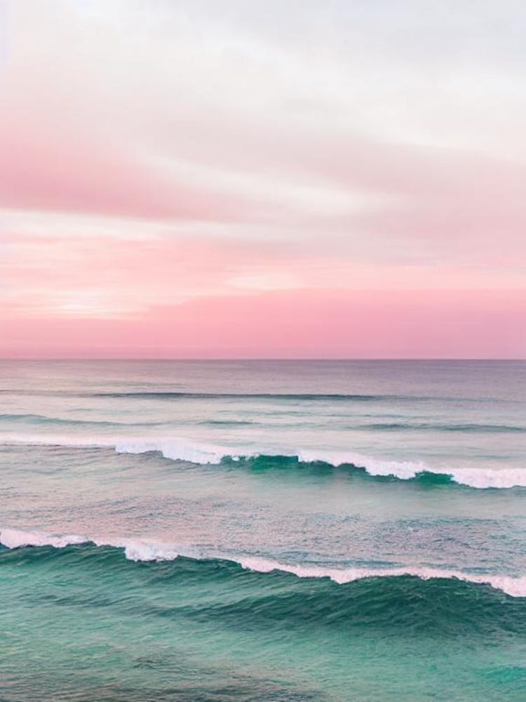 Manly Beach, Australia Pink Photography 2