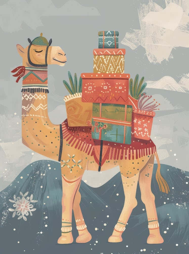 Christmas Camel