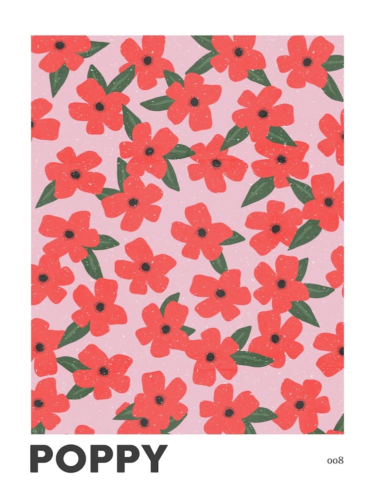 Poppy  August Birth Flower