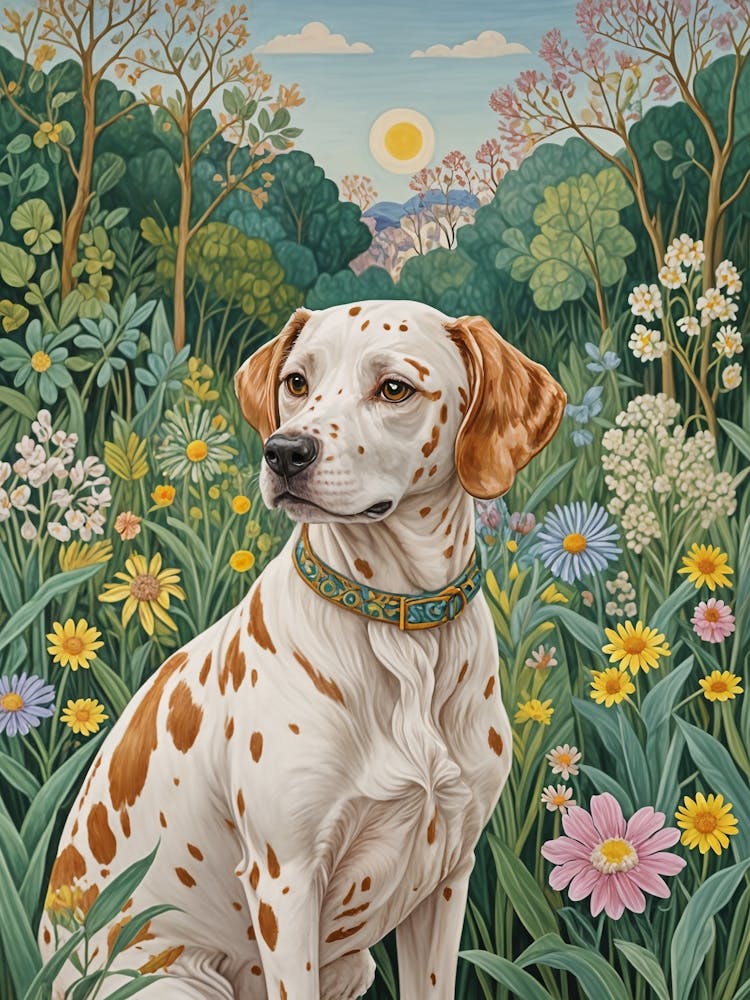 Dog In The Meadow