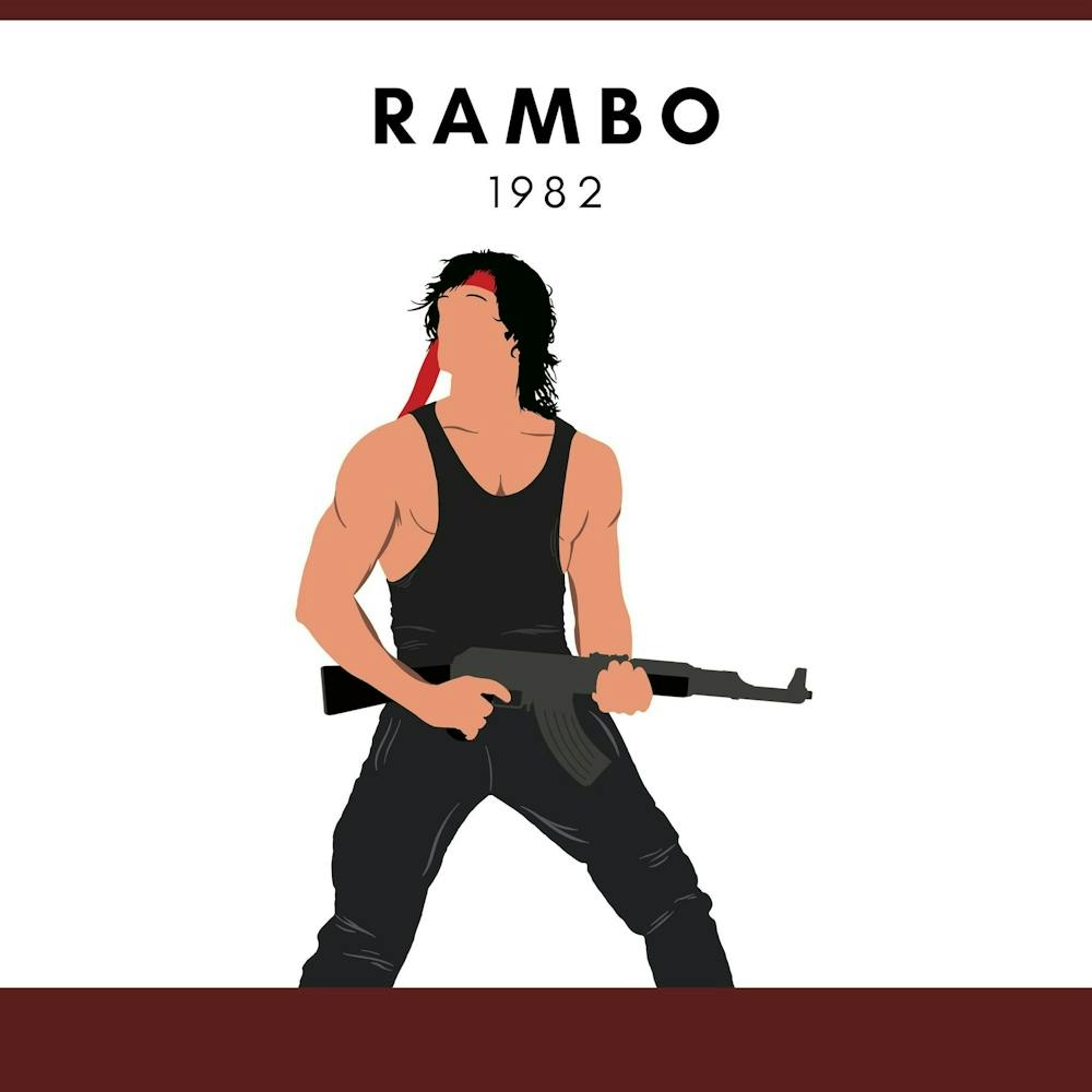 Rambo 1982 film, Sylvester Stallone