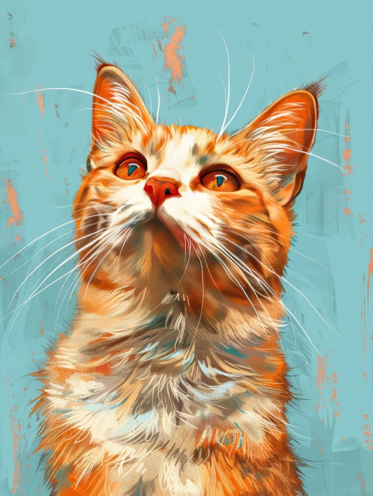 Orange Tabby Cat 12