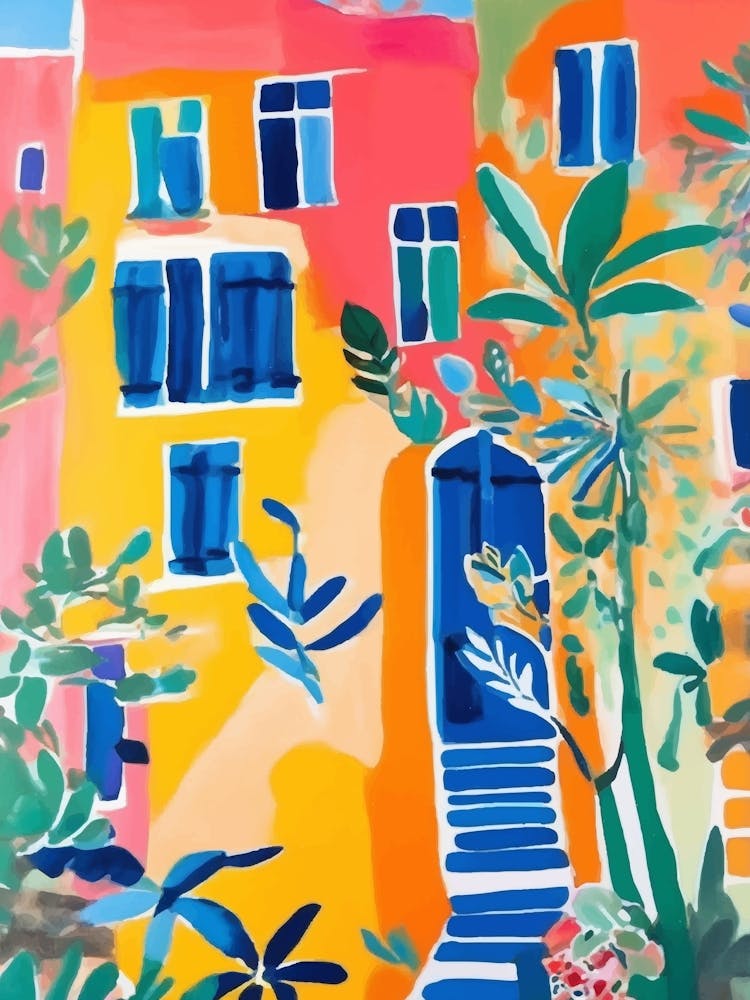 Cheerful House On The Hill