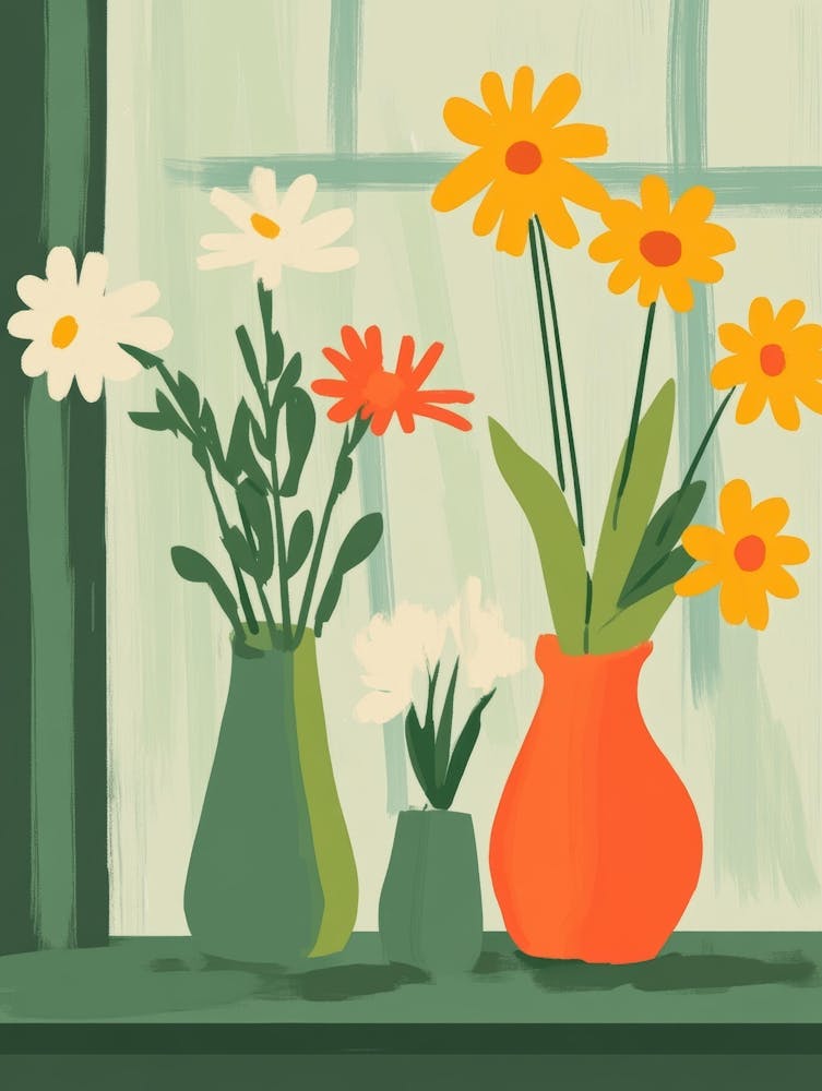 Flowers In A Vase 346