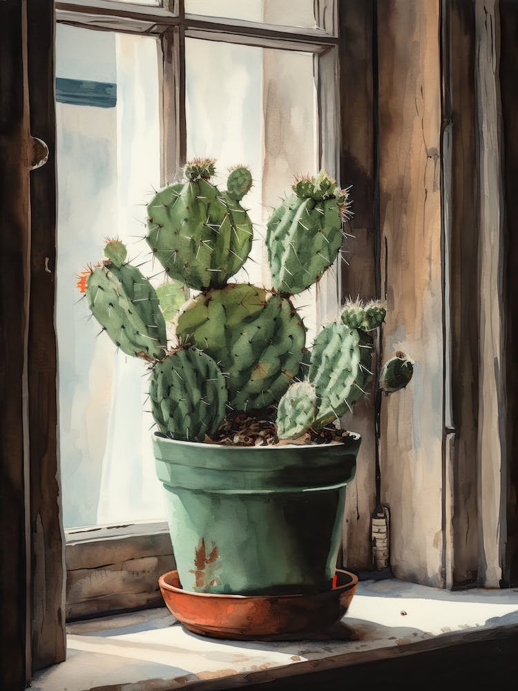 Bishops Cactus Window 2