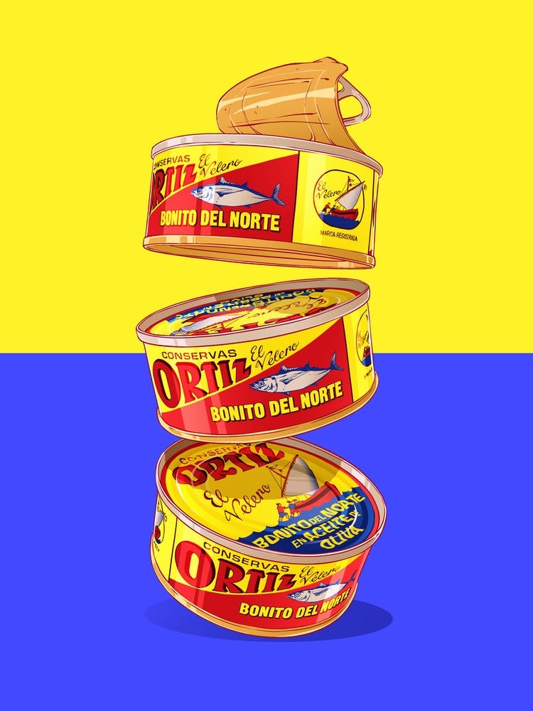 Tuna Yellow And Blue