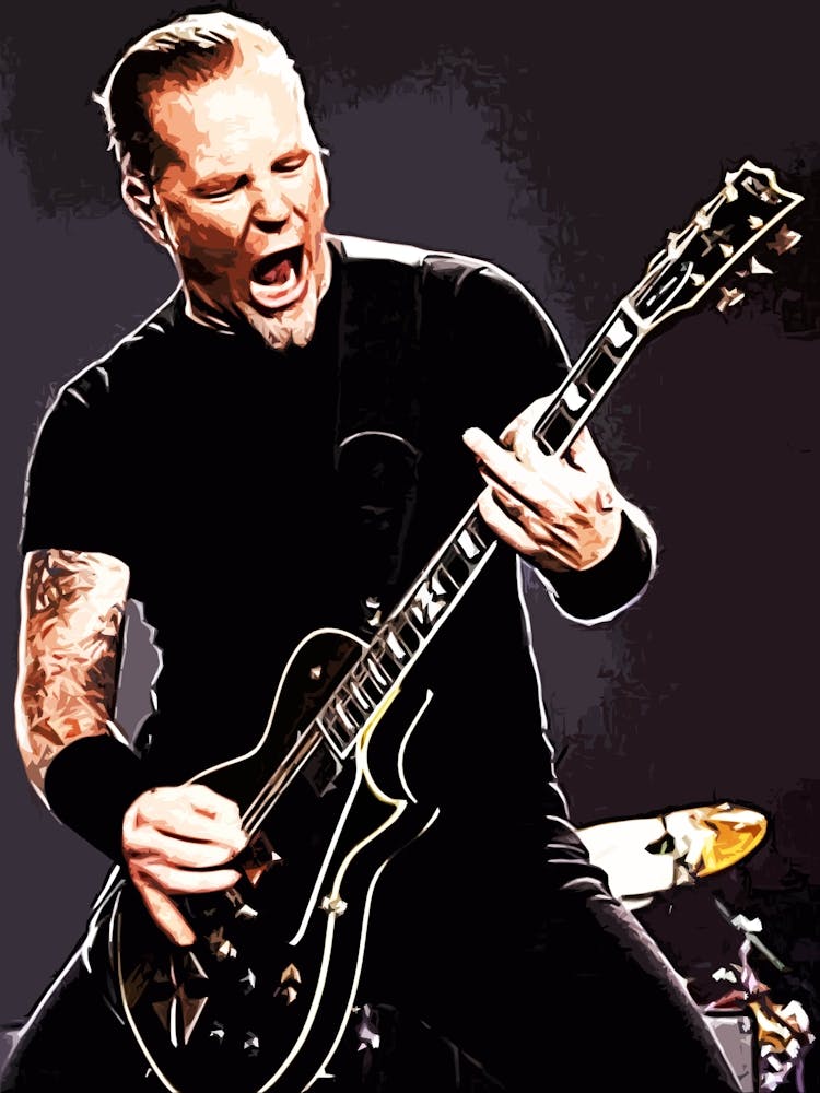 James Hetfield Metallichead band music 17