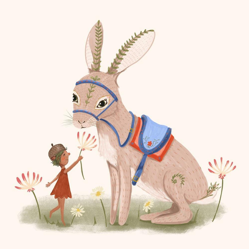Hare Friend Square