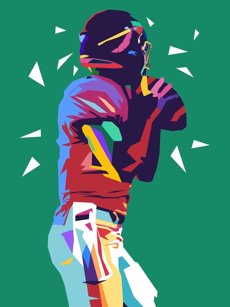 American Football Pop Art 11