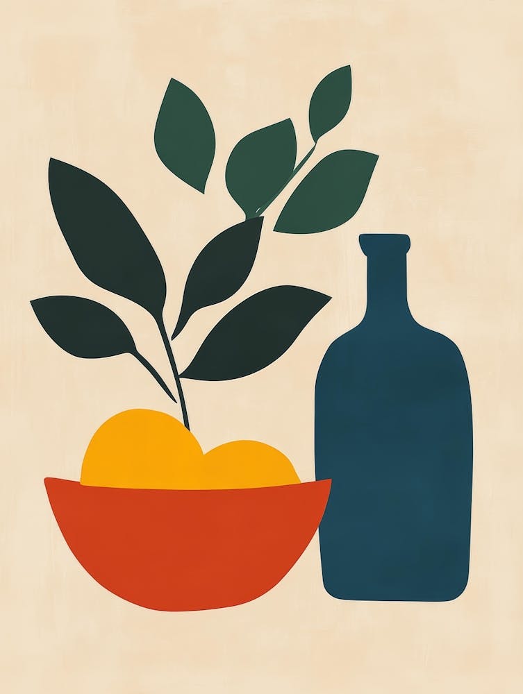 Oranges In A Bowl 2