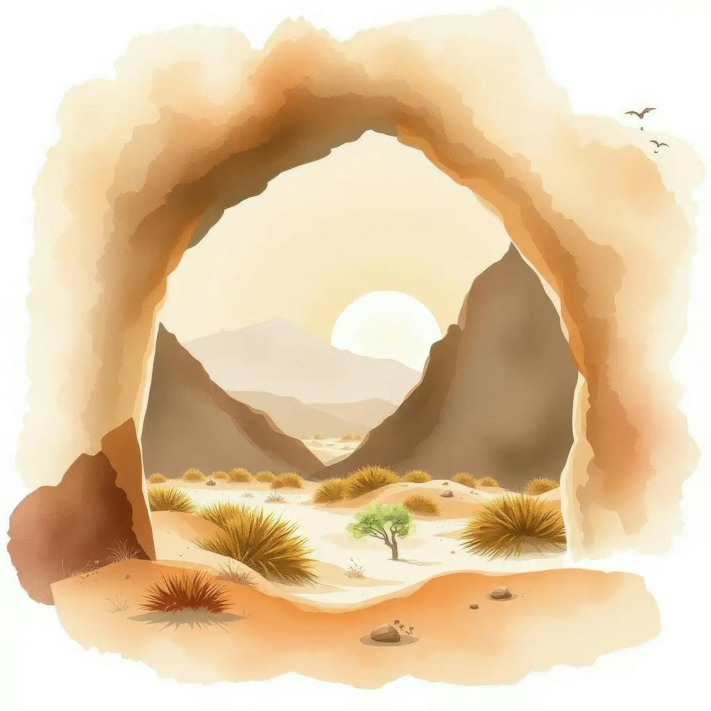 Cave In The Desert