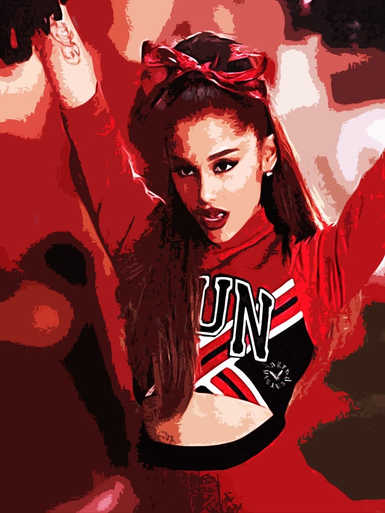 Cheerleader Ariana Grande