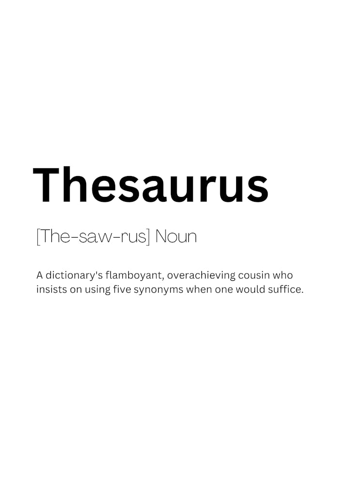Thesaurus Definition Meaning
