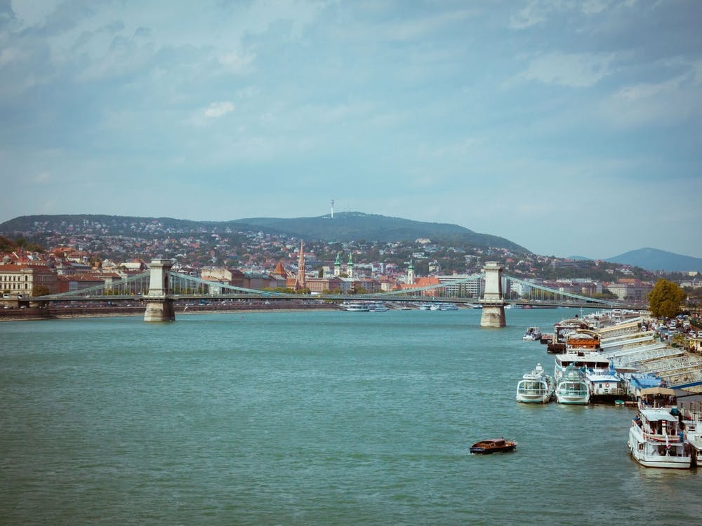 Szechenyi Chain Bridge Budapest 2