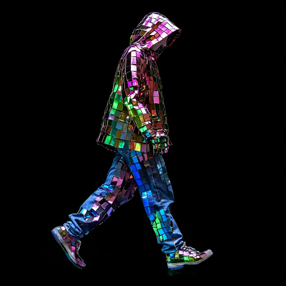 Person Walking Down The Street