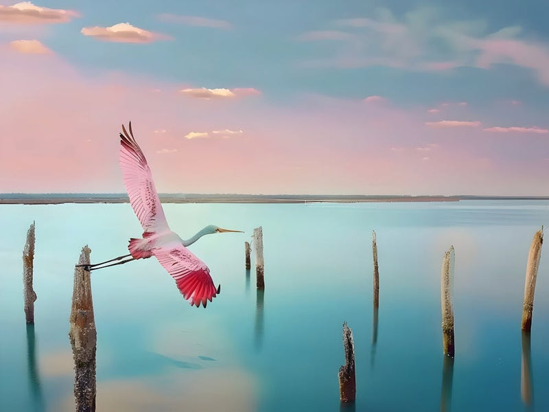 Pink Spoonbill