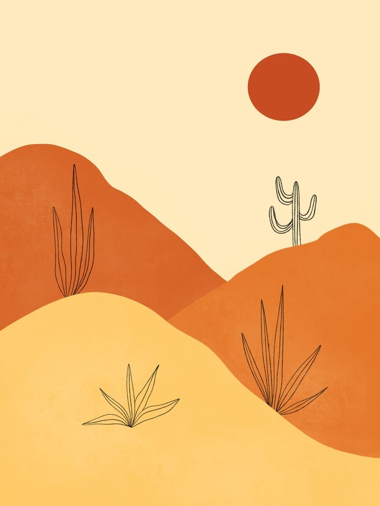 Red Sun Desert