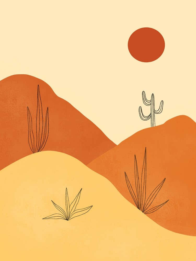 Red Sun Desert