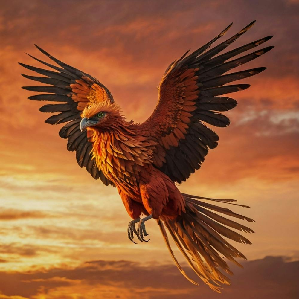 Phoenix In Flight