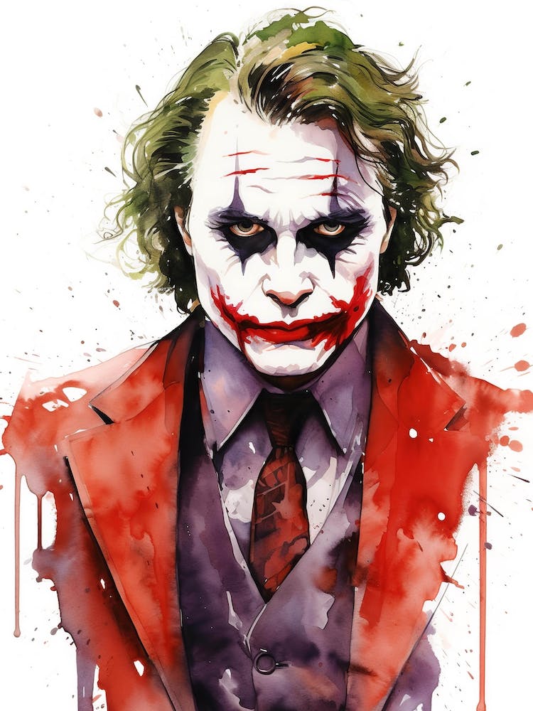 Joker Watercolor