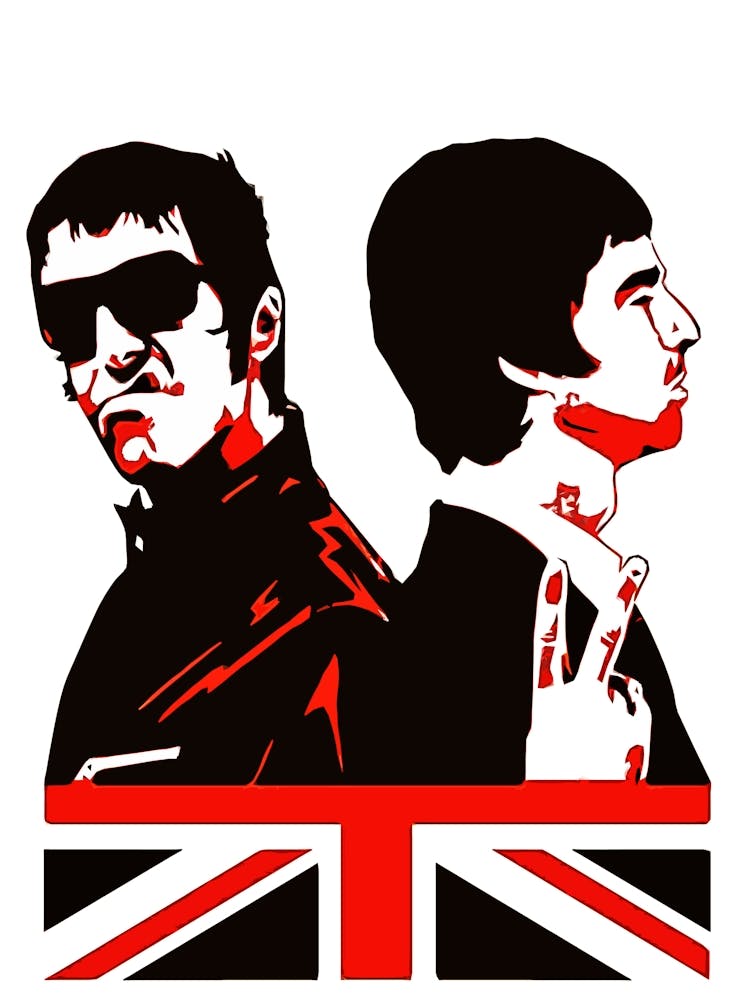 oasis brit pop band music