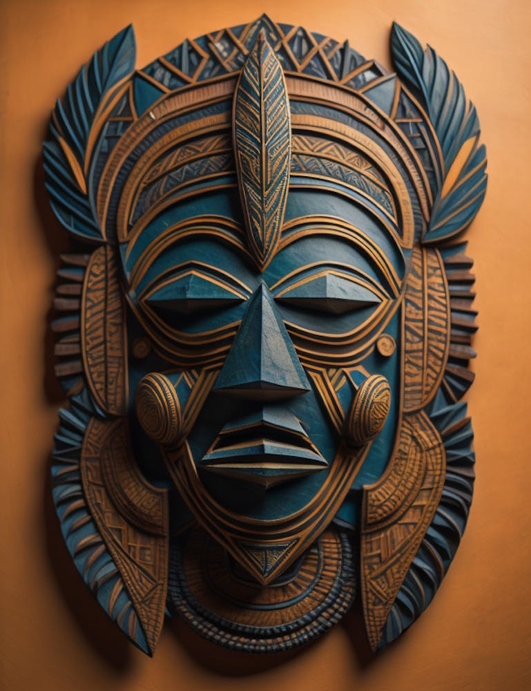Afrikanische Maske