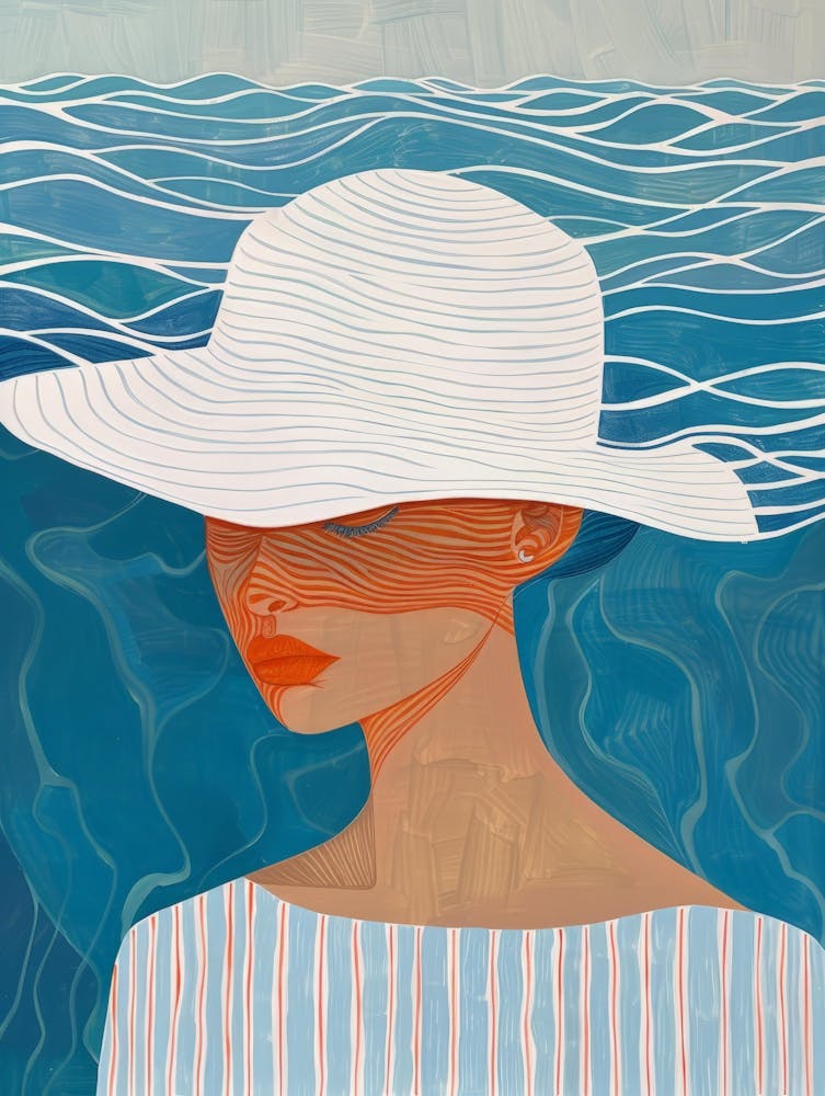 Woman In A Hat 47