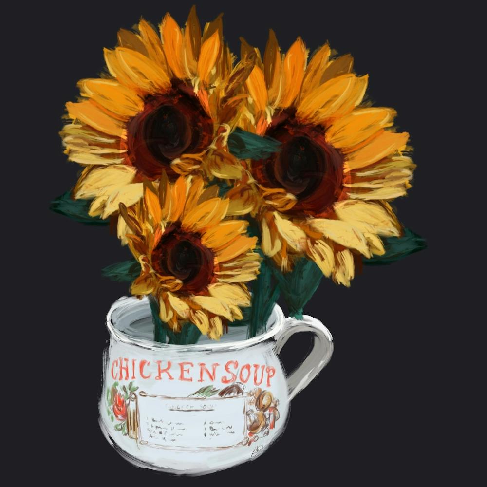 Sunflowers In A Mug