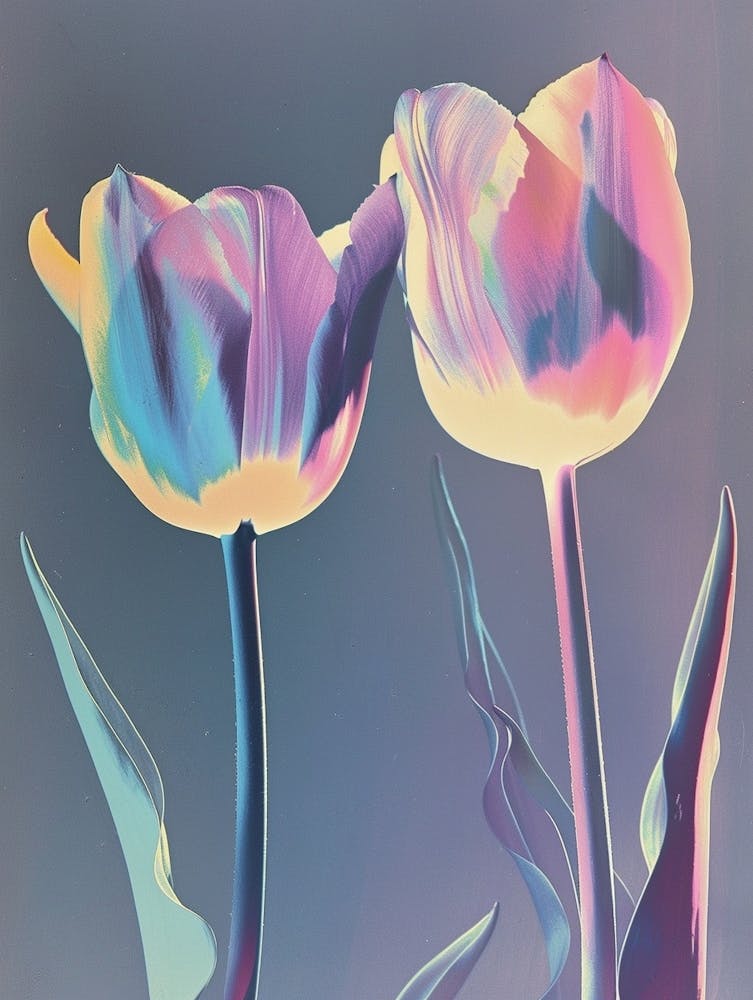 Iridescent Flower Tulip 3
