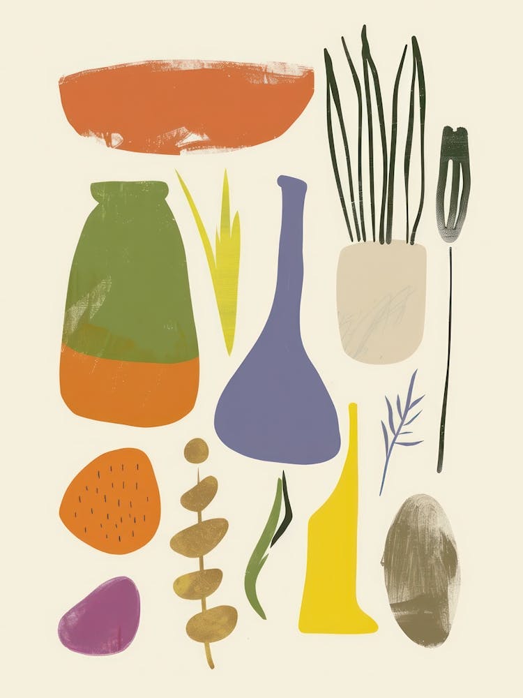 Cute Abstract Objects Collection 7