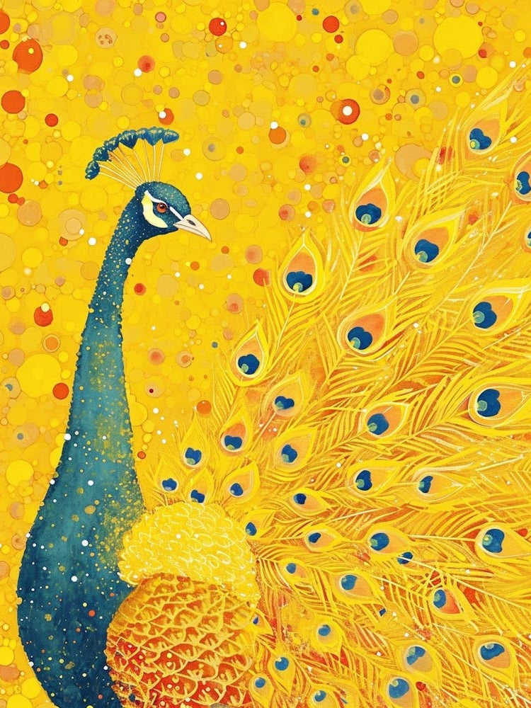 Yellow Peacock 3