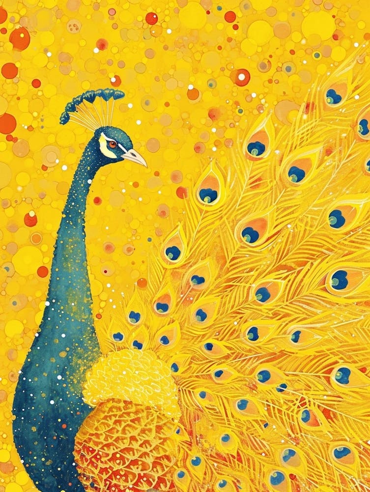 Yellow Peacock 3