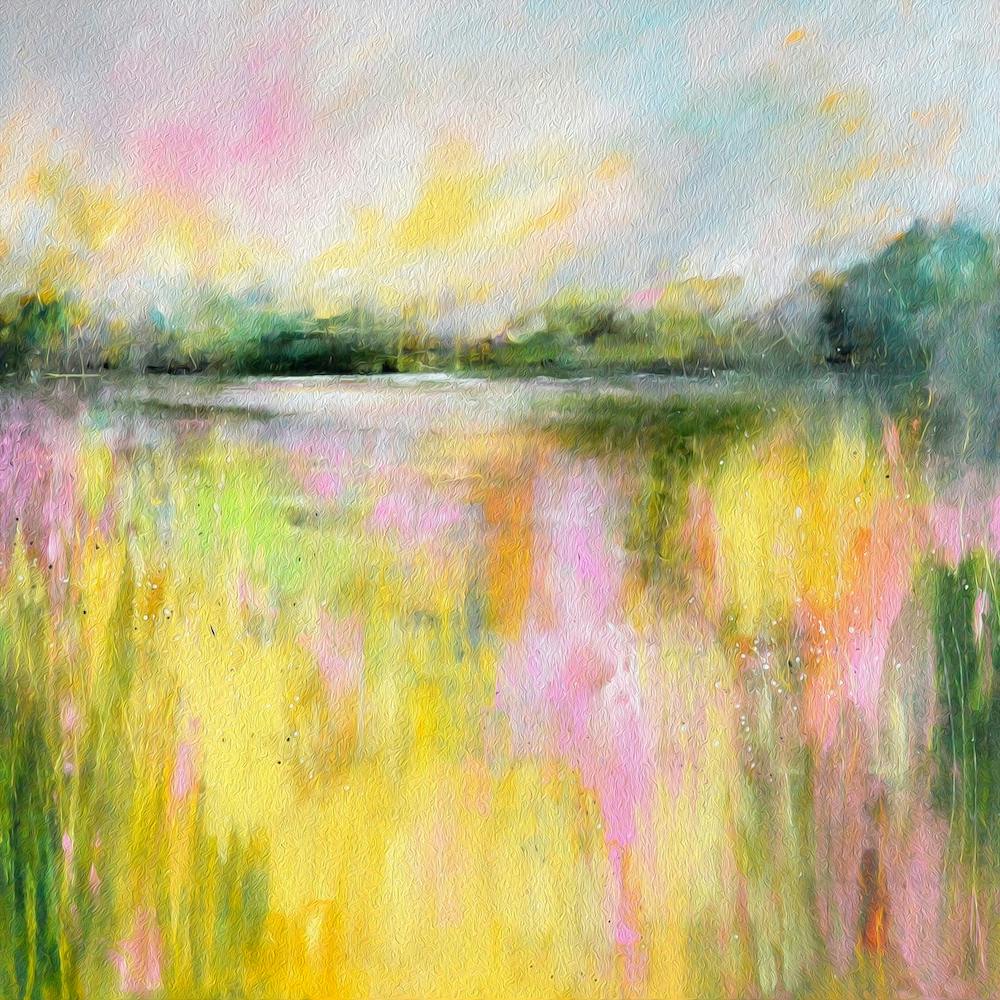 Gelbe Landschaft